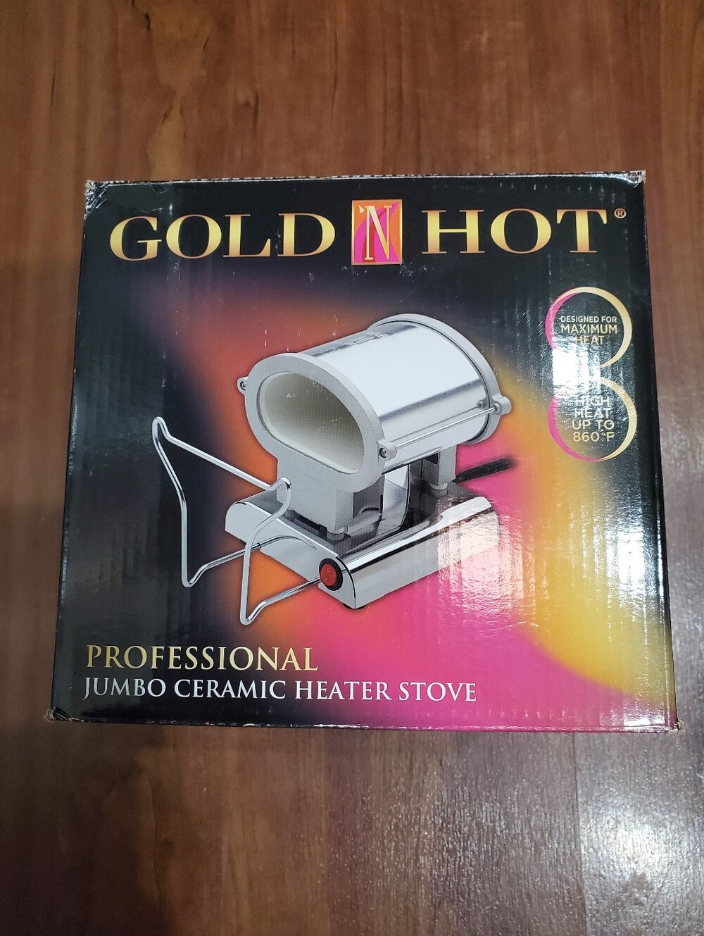 Gold 'N Hot Professional Jumbo Ceramic Heater Stove - Used, Like New